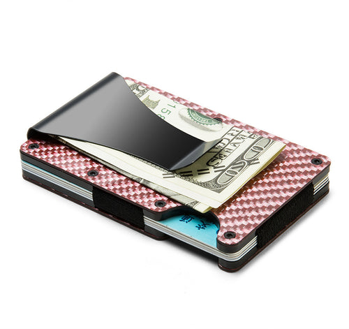 Carbon Fiber RFID Card Holder