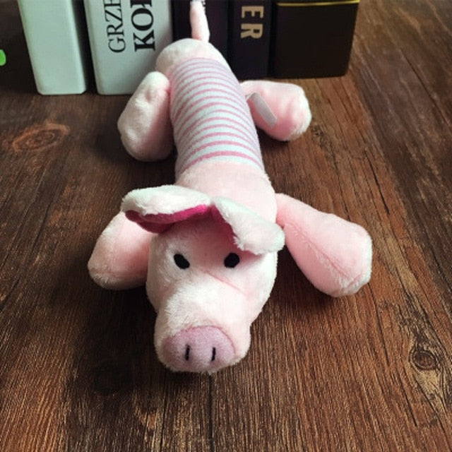 Squeaky Plush Dog Toys