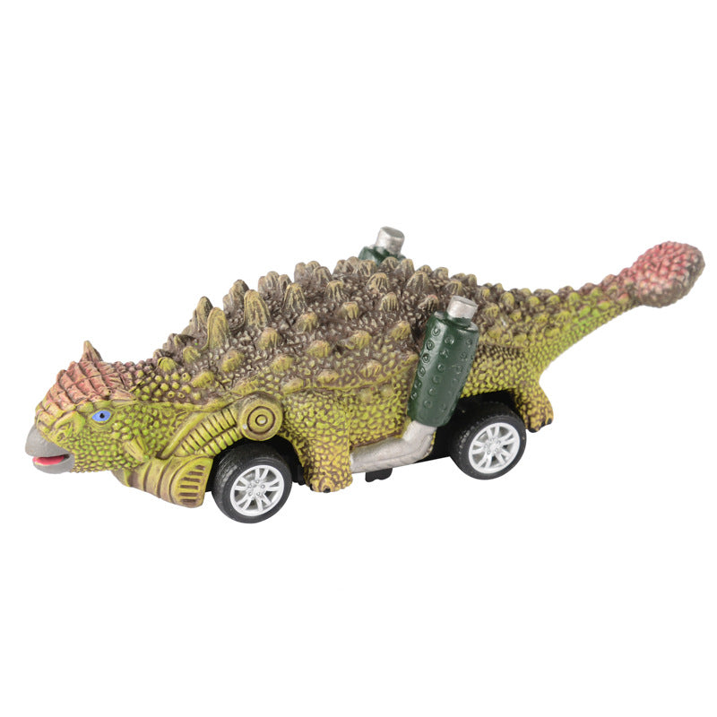 Pull-Back Dinosaur Toy Car