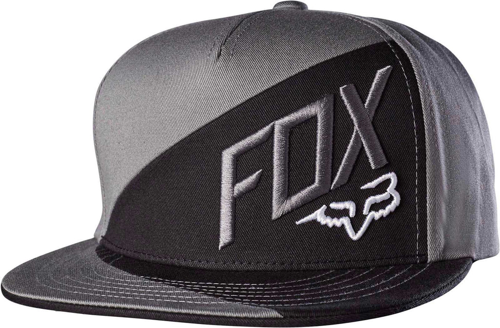 Embroidered Flat Brim Snapback Cap
