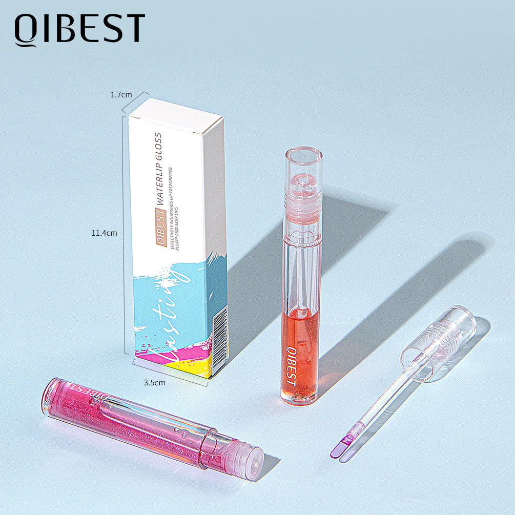 QIBEST Glass Shine Lip Gloss