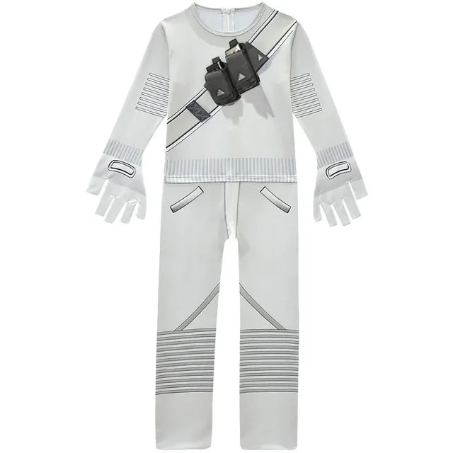 DJ Marshmello Costumes Jumpsuits Kids Clown Cosplay Clothes Halloween Christmas Costume Party Game Cosplay Fortnites Costumes