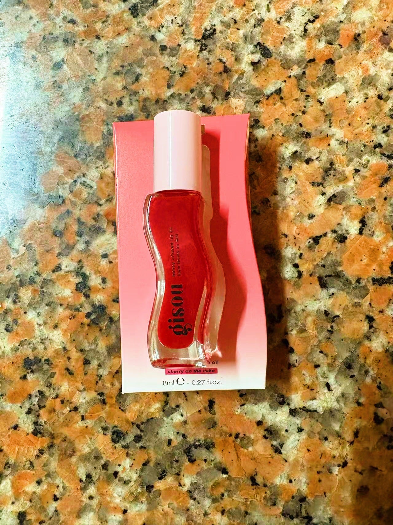 Gisou Watermelon Honey Coconut Strawberry Lip Oil Moisturizing Repair Plumping Brightening Lip Gloss 8ml