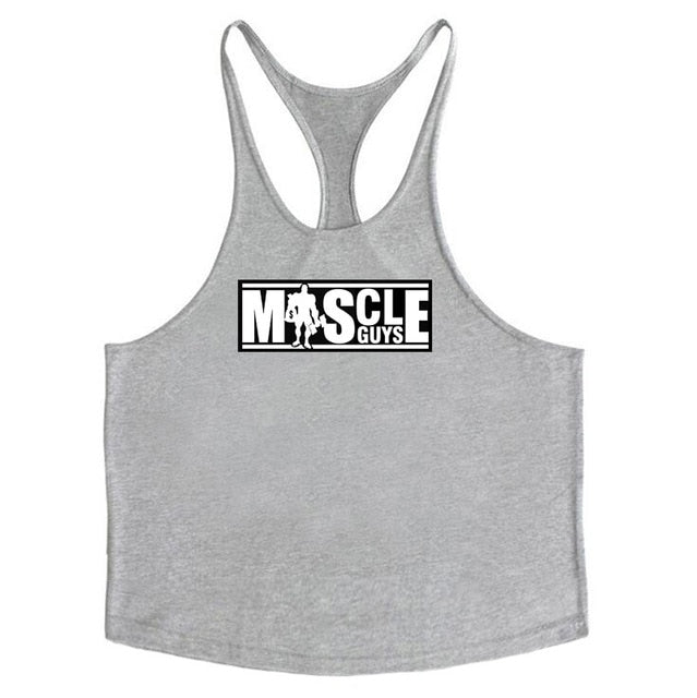 Cotton Workout Stringer Tank