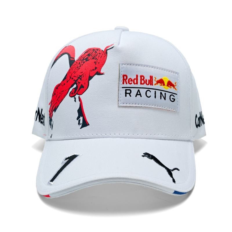 Embroidered Flat Brim Snapback Cap