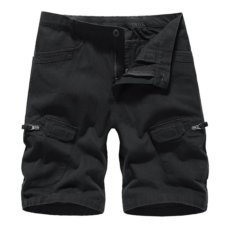 Camouflage Loose Cargo Capris