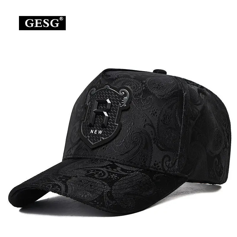 Cashew Embossed Tall Crown Cap