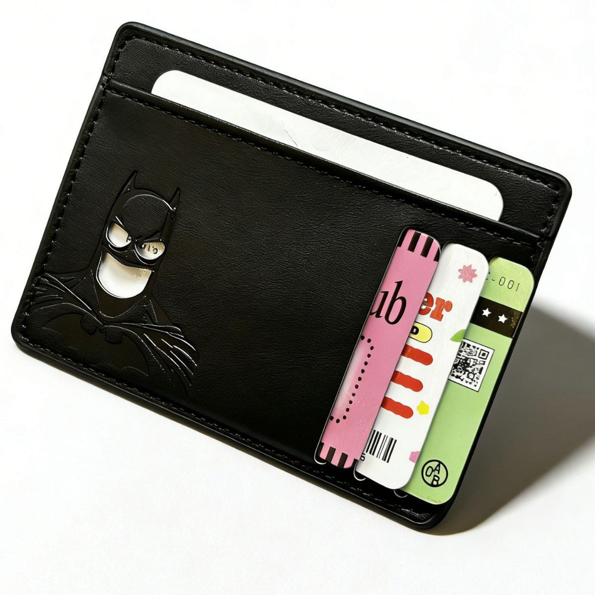 ID Card Batman PU Card Holder High-End Passport Case, Card Wallet