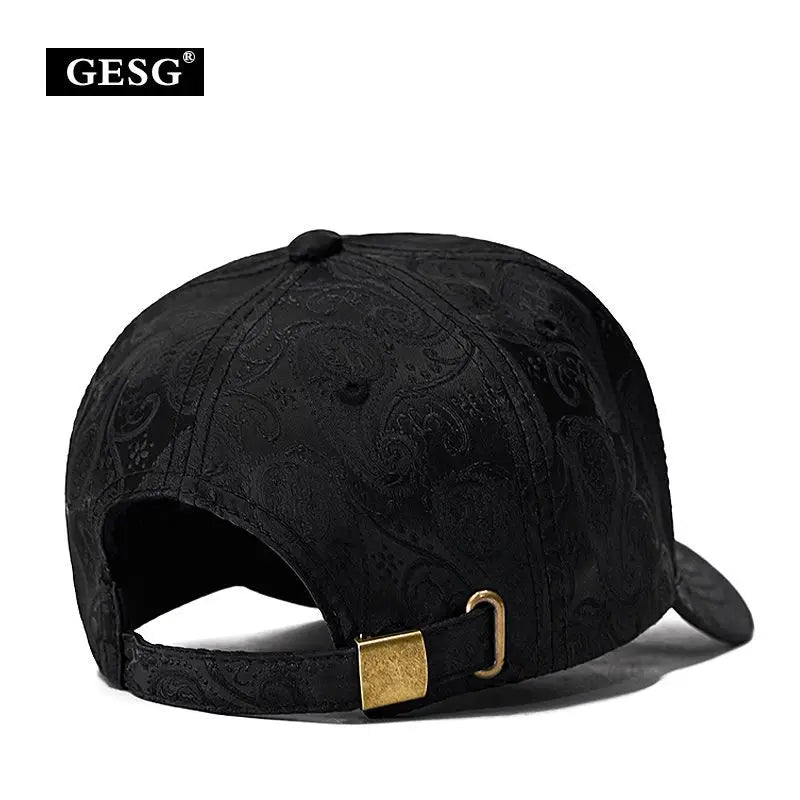 Cashew Embossed Tall Crown Cap