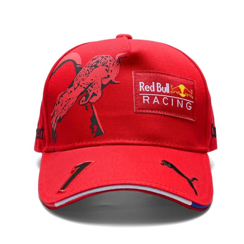 Embroidered Flat Brim Snapback Cap