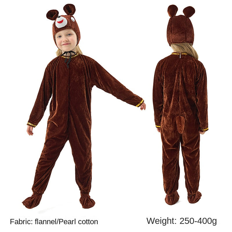 Halloween Kindergarten Animal Performance Costumes Children's Christmas Pajamas New Year's Eve Stage Wear for Kids