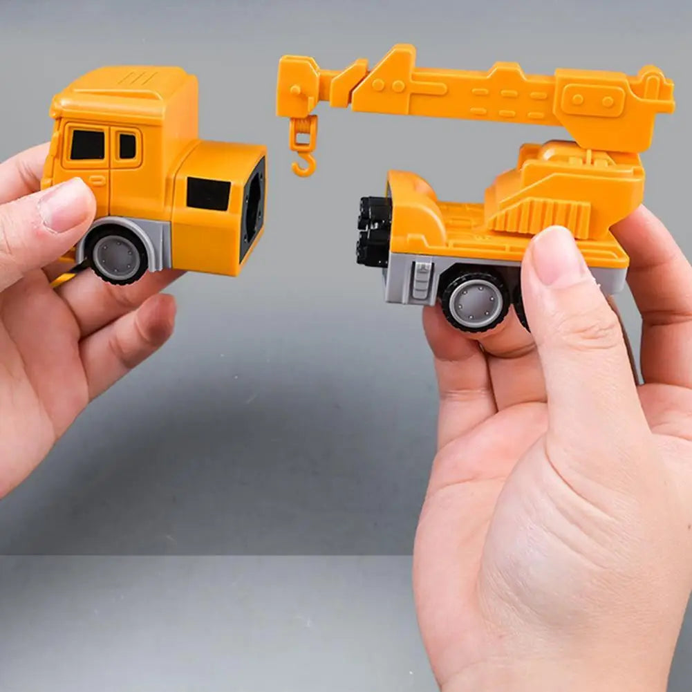 Magnetic Construction Robot Car Set