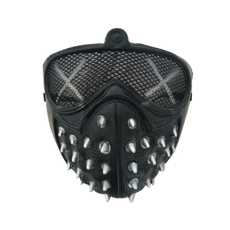 Halloween Devil COS Anime Stage Mask Ghost Steps Street Rivet Death Masks Watch Dogs Cosplay Stage Party Face Masks Accessories