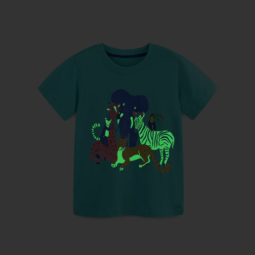 Boys' round neck T-shirt