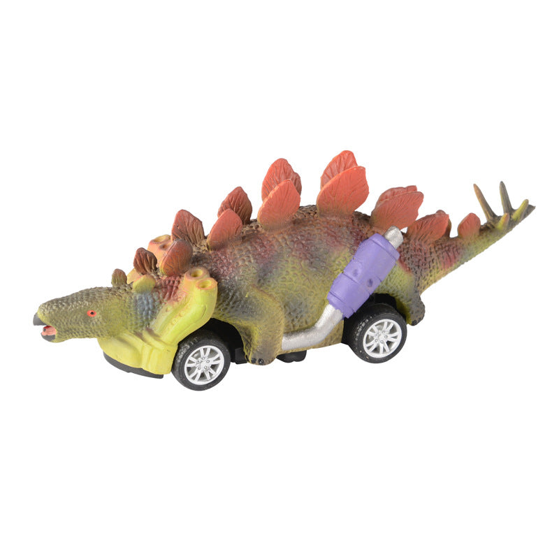 Pull-Back Dinosaur Toy Car