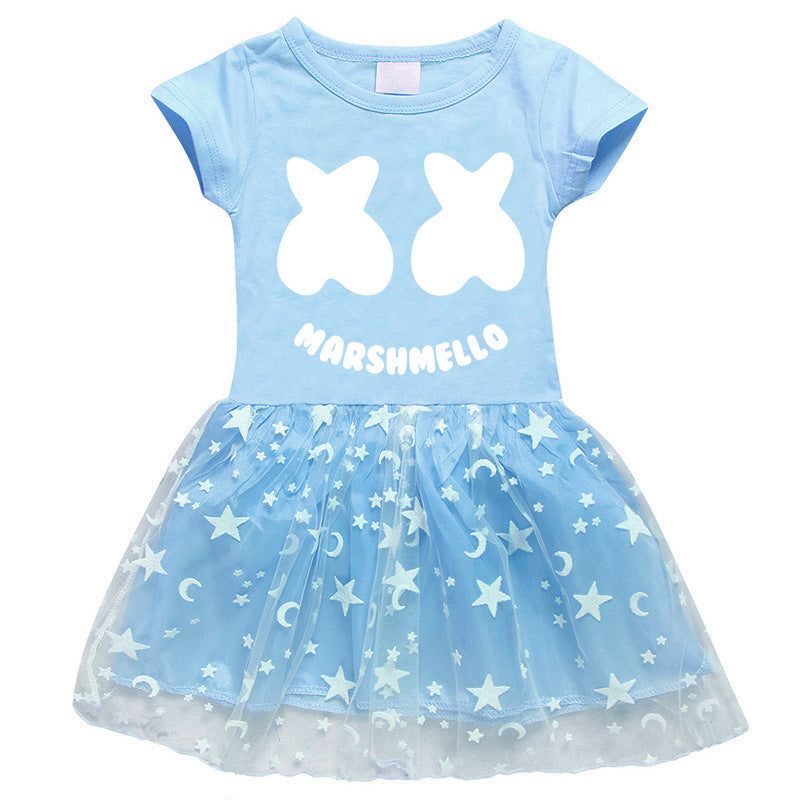 3D printed cotton dress for girls