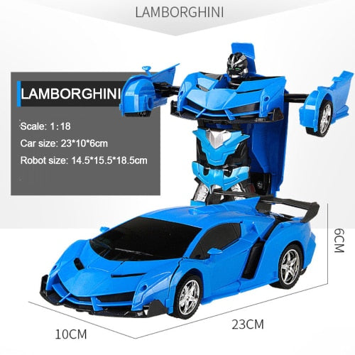 Transforming Robot RC Car