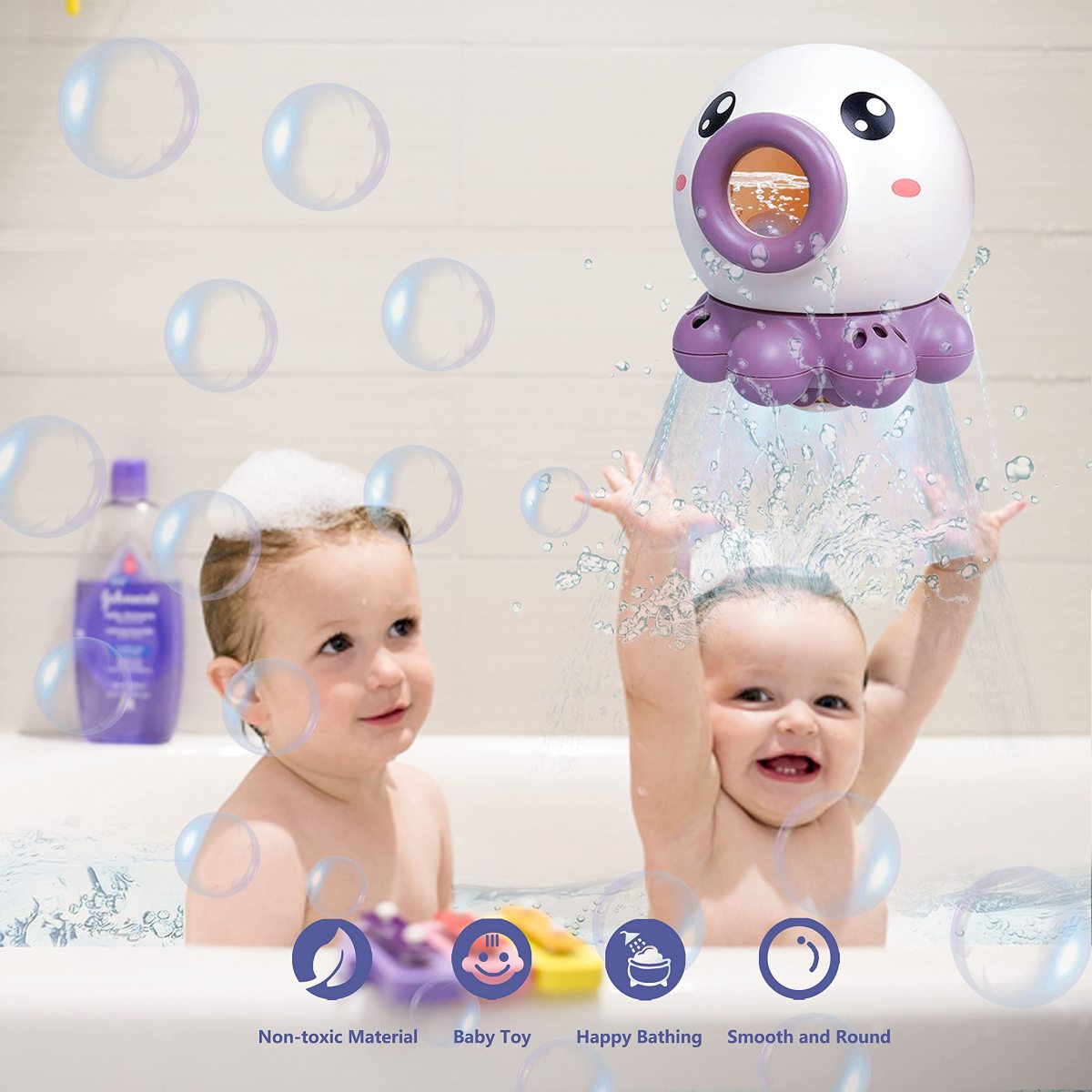 Spinning Octopus Bath Toy