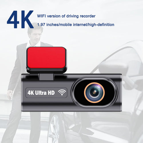 4K WiFi Dual Dash Cam