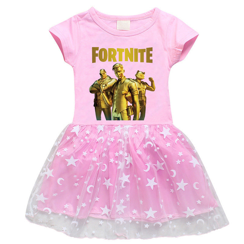3D printed cotton dress for girls