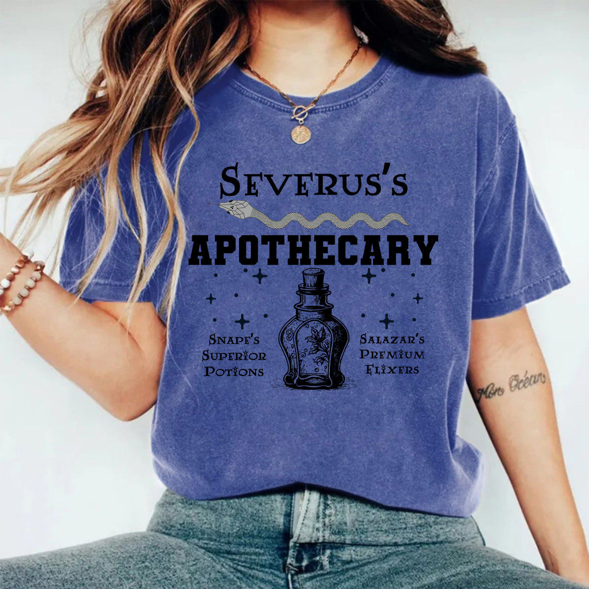 Vintage Print Graphic T-Shirt