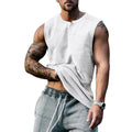 Button-Up Sleeveless Basketball Tank