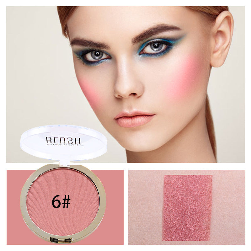 MISSROSE 6-Color Matte Blush & Highlighter Palette