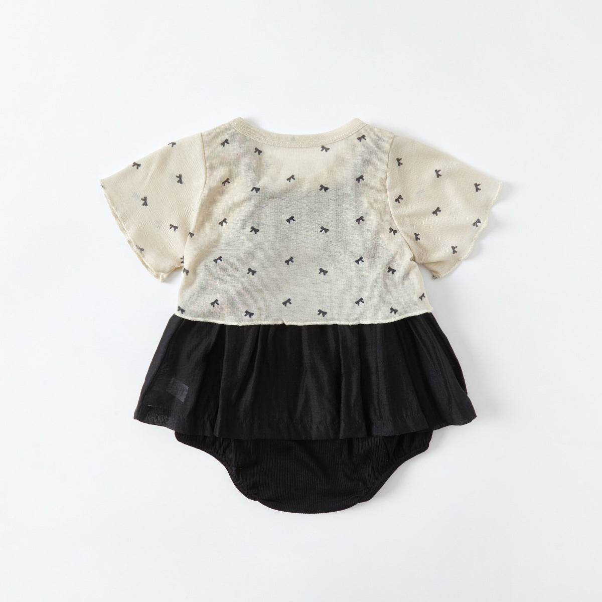 Outfit Lightweight Outerwear and Sleeveless Bodysuit Dress Two-Piece Set