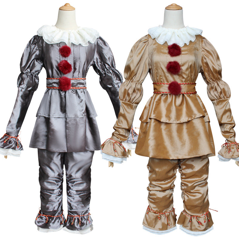 Movie It: Chapter Two Pennywise Cosplay Costume Clown Halloween Costumes Adult Kids
