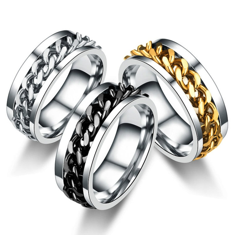 Stainless Steel Spinner Chain Ring
