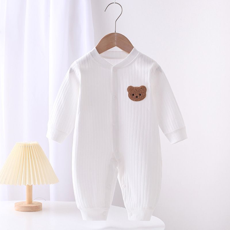 Baby Clothes  Newborn Boy Girl Long Sleeve Onesie Bodysuit Sleepwear
