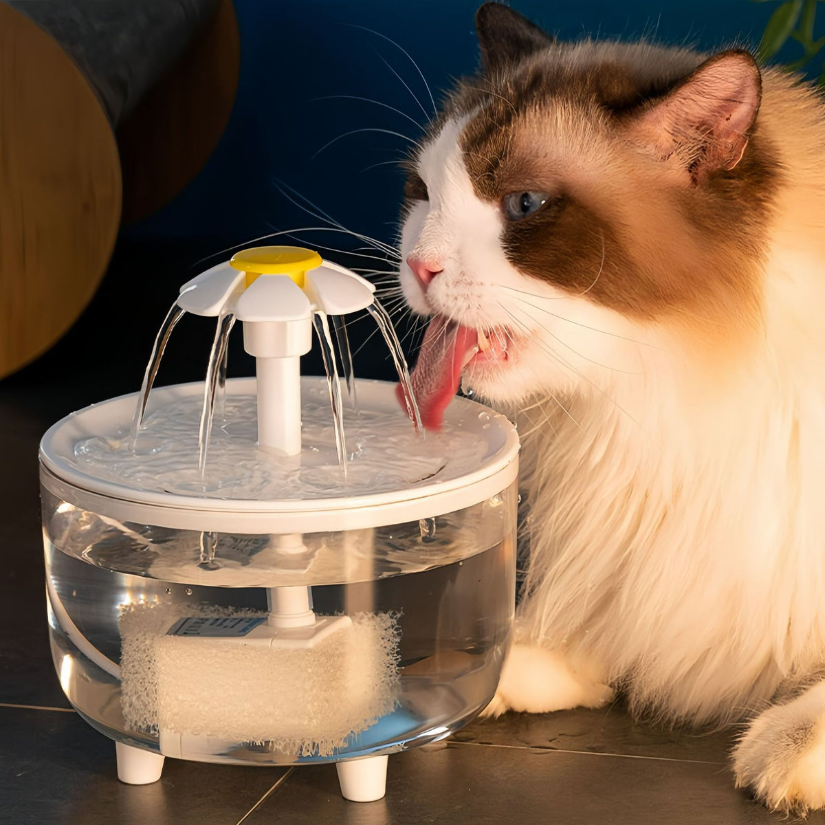 1.2L Filtered Pet Water Fountain
