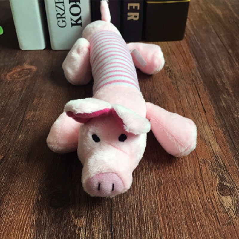 Squeaky Plush Dog Toys