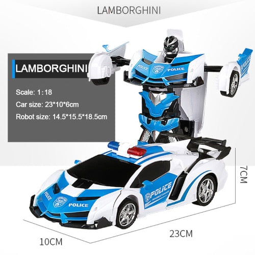 Transforming Robot RC Car