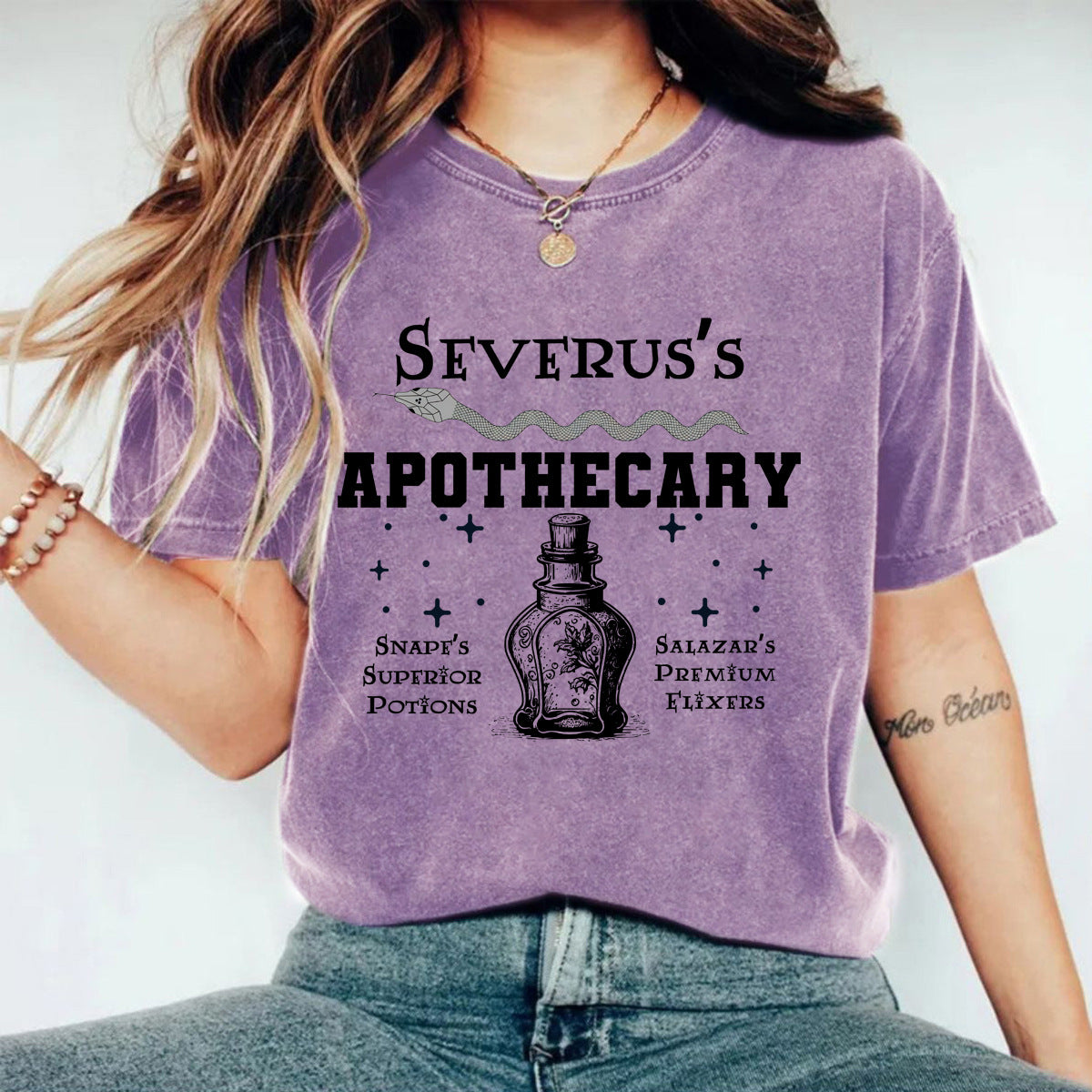 Vintage Print Graphic T-Shirt