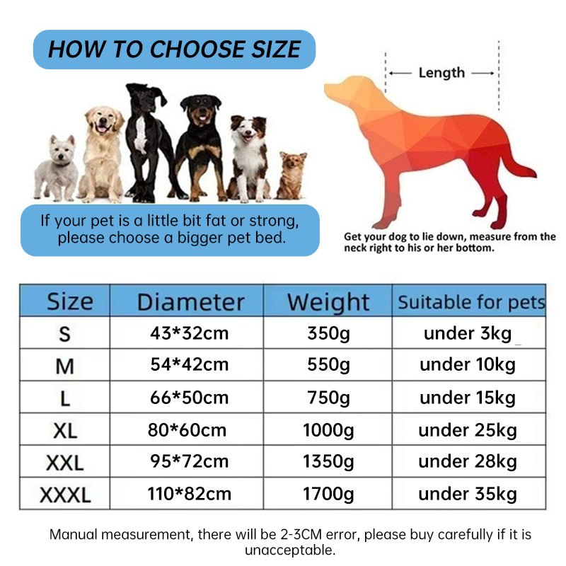 Waterproof Fleece Pet Bed