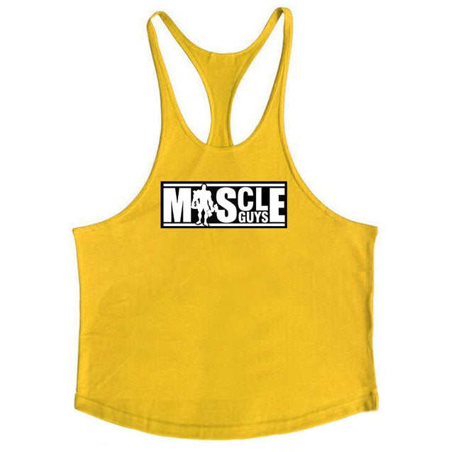 Cotton Workout Stringer Tank