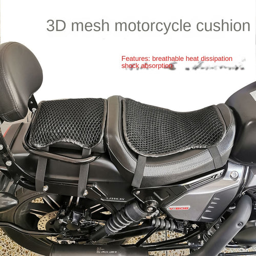 3D Mesh Motorcycle Seat Cover