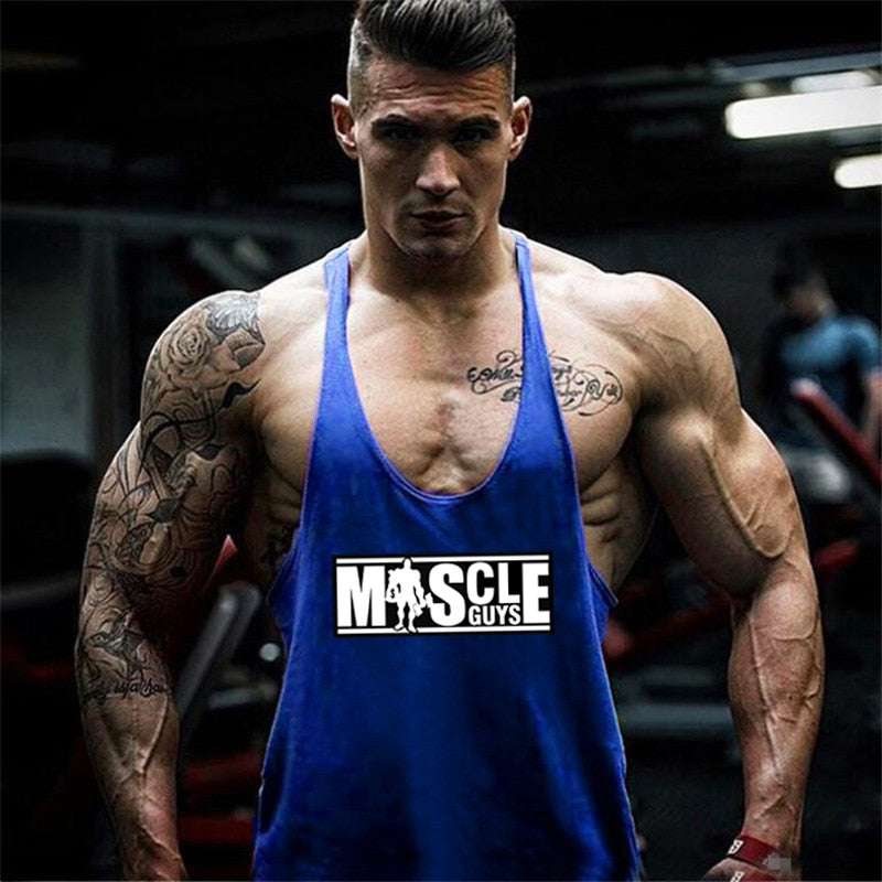 Cotton Workout Stringer Tank