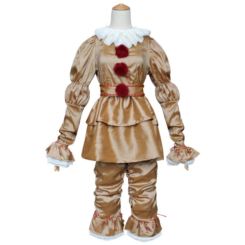 Movie It: Chapter Two Pennywise Cosplay Costume Clown Halloween Costumes Adult Kids