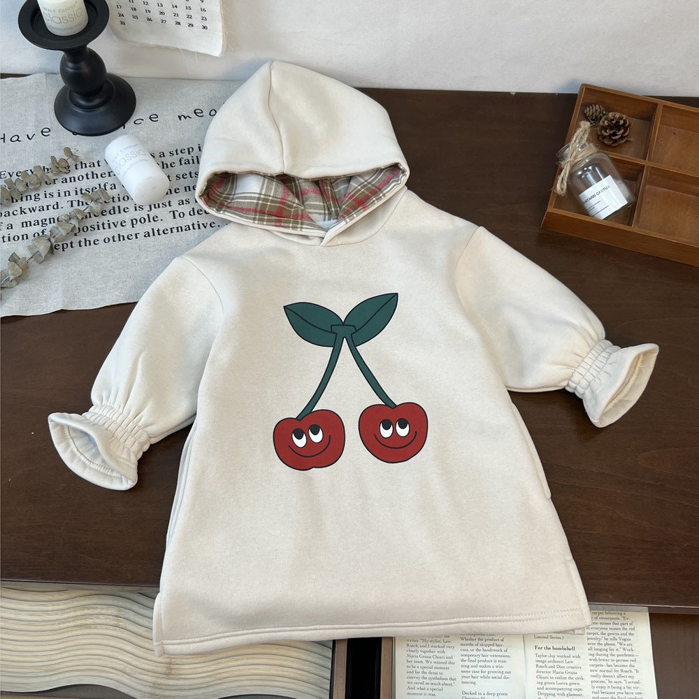 Cute Cherry Casual Dress for Women's Treasures