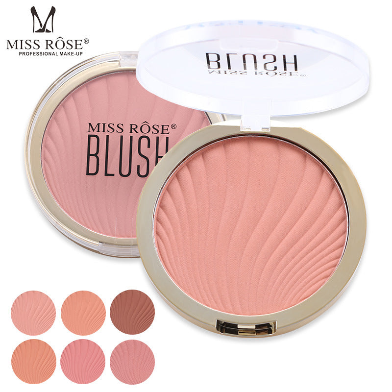 MISSROSE 6-Color Matte Blush & Highlighter Palette
