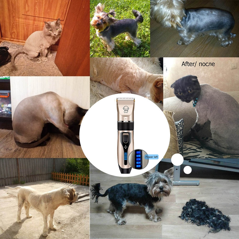 Rechargeable Low-Noise Pet Clipper