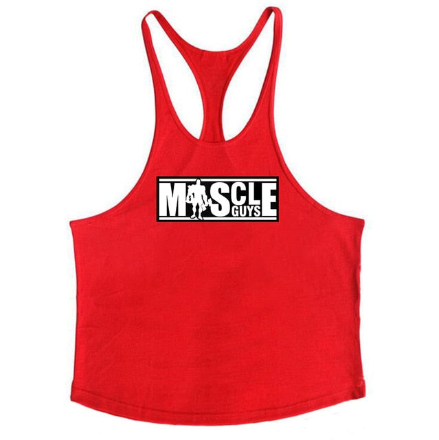 Cotton Workout Stringer Tank