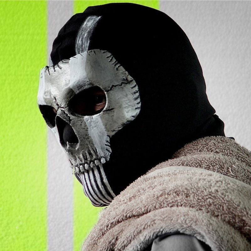 MWII Call of Duty Skull Mask Masks Masks Makeup Ball Games Tactical Masks Halloween Party Skull