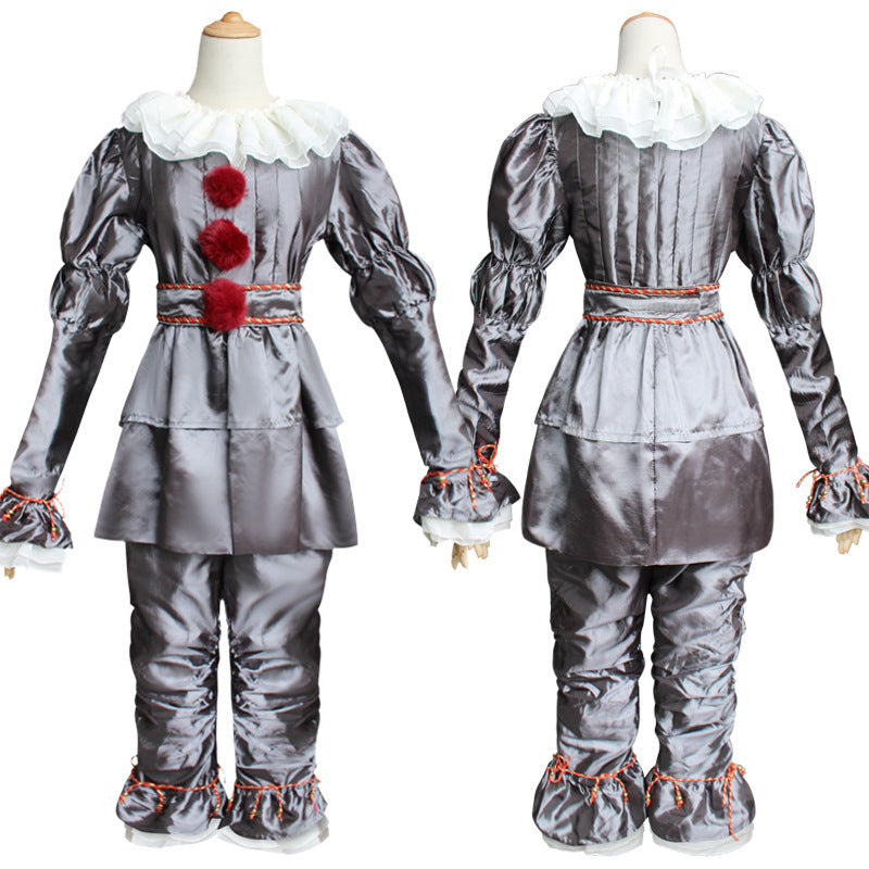 Movie It: Chapter Two Pennywise Cosplay Costume Clown Halloween Costumes Adult Kids