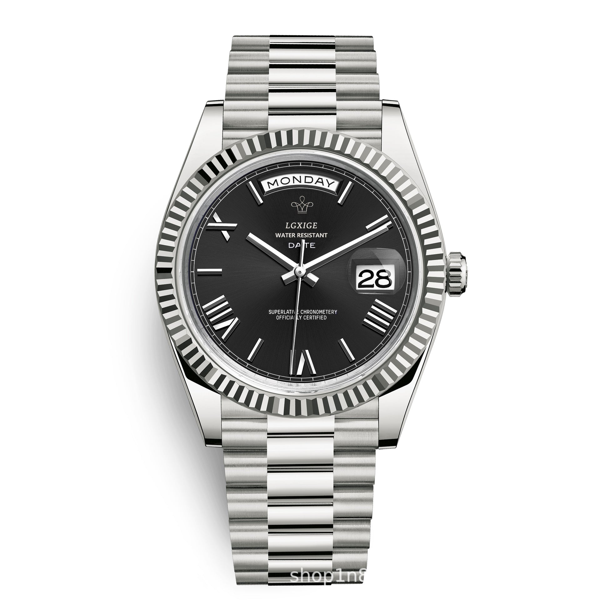 Fashion Style + Brand + Classic Sunday Calendar Watch + Men's Quartz Watch + Waterproof Wristwatch