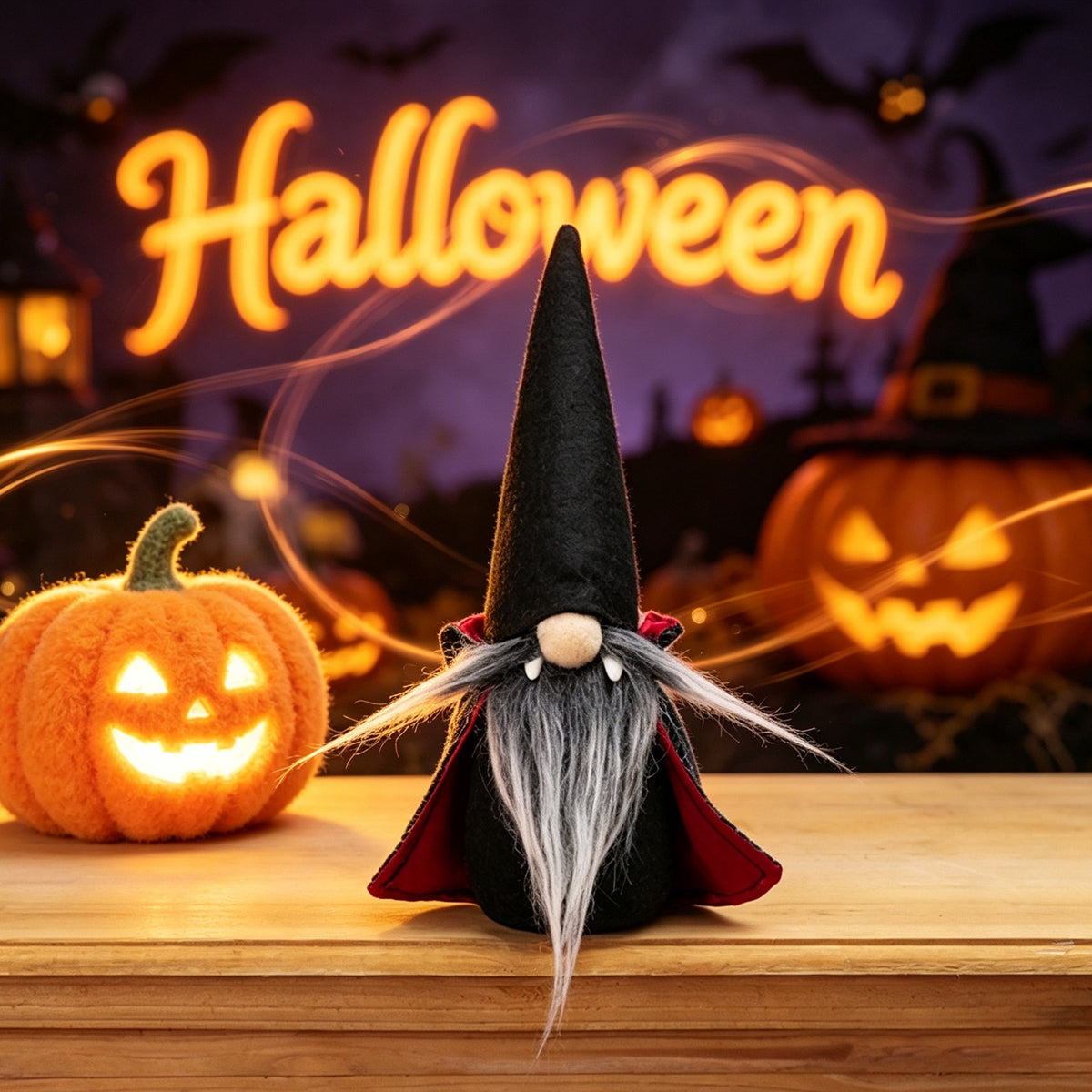 Halloween Festival Decorations Black Old Man Doll Faceless Doll Vampire Doll Decoration