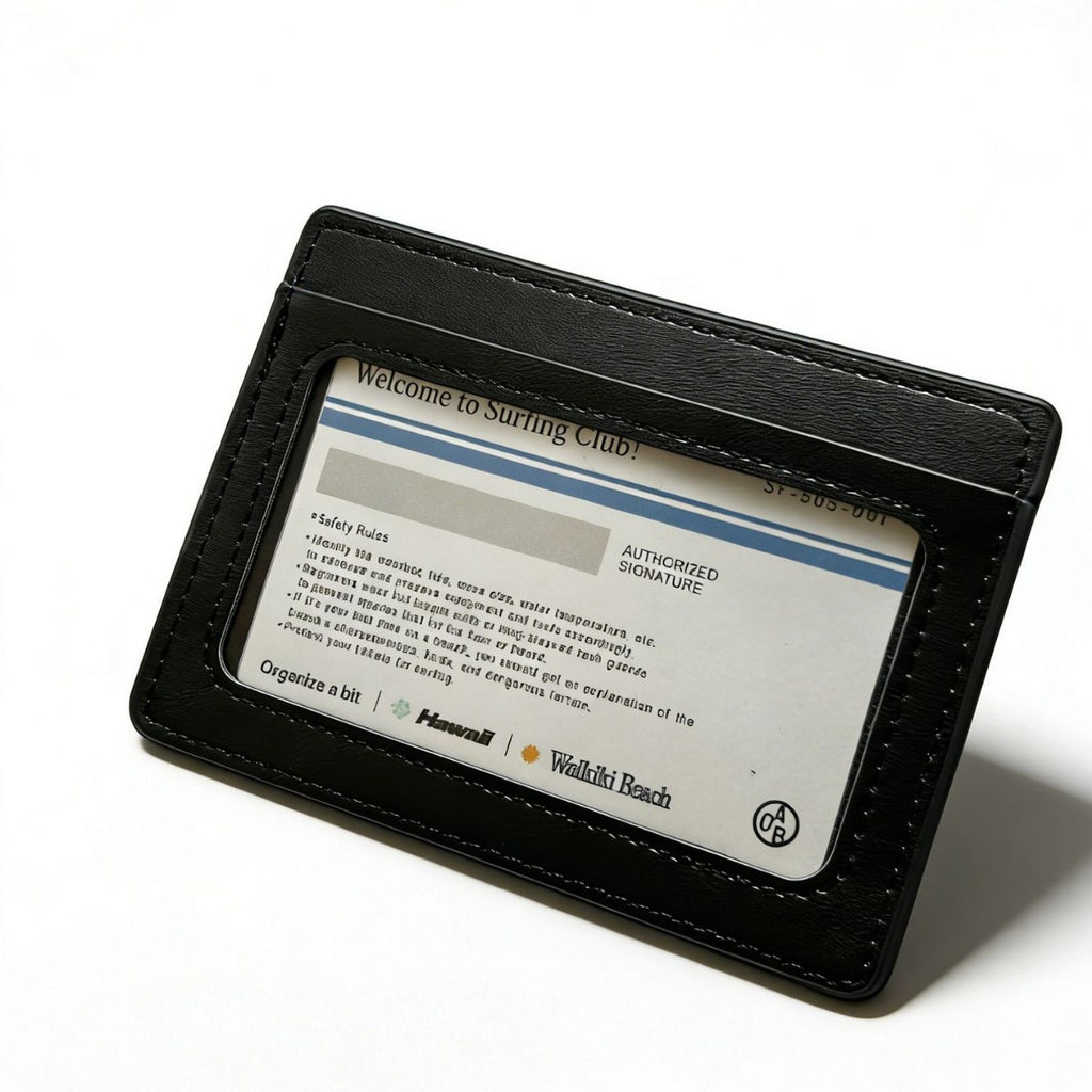 ID Card Batman PU Card Holder High-End Passport Case, Card Wallet