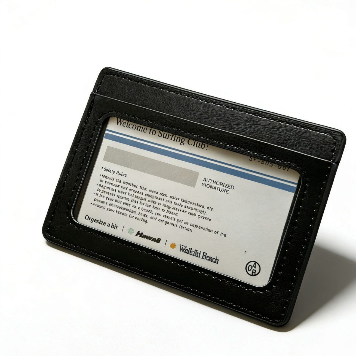ID Card Batman PU Card Holder High-End Passport Case, Card Wallet